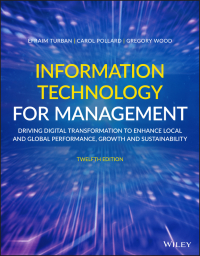 Information Technology for Management: Driving Digital Transformation to Increase Local and Global Performance, Growth and Sustainability (12th Edition) - Orginal Pdf